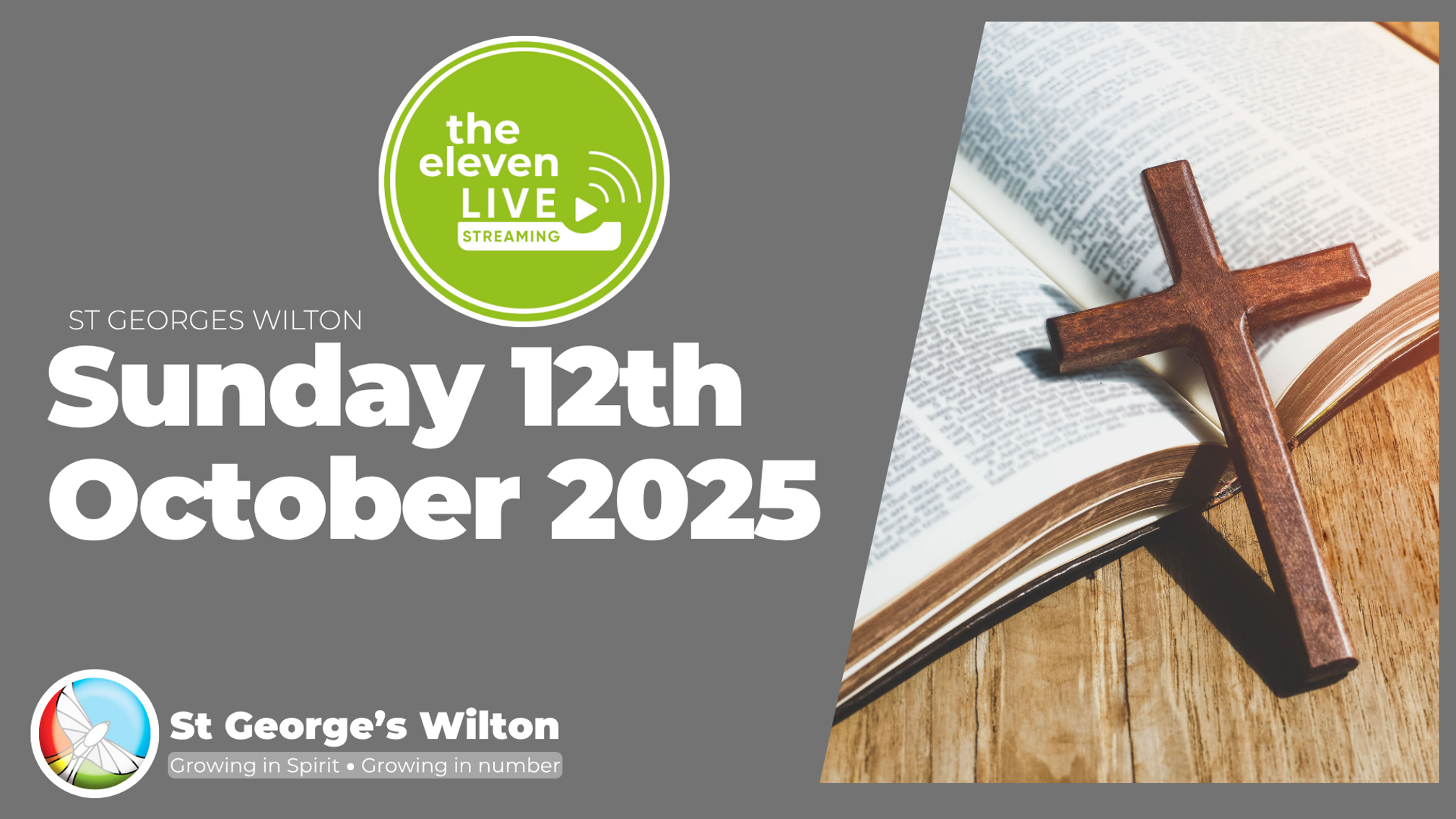 Sunday 12th October 2025 - the eleven